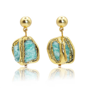 Amazonite Drop Earrings