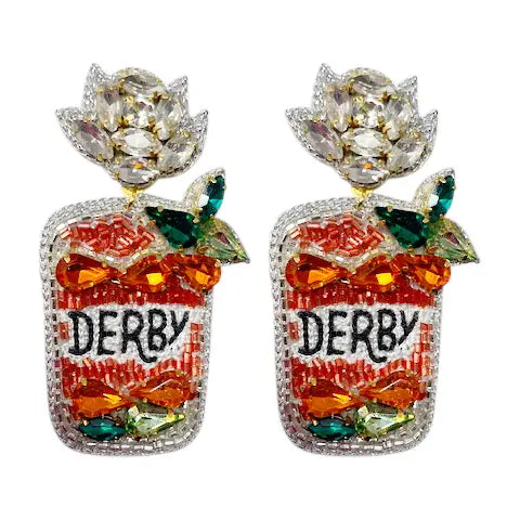 Derby Bourbon Earrings