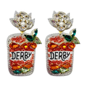 Derby Bourbon Earrings