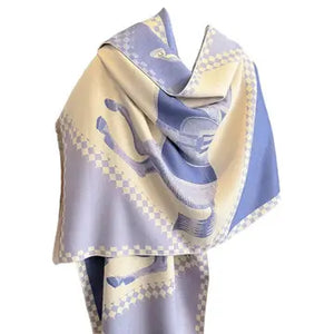 Horse Acrylic Cashmere Scarf