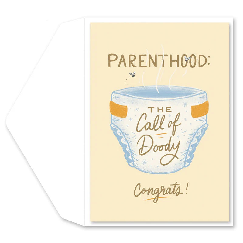 Call of Doody Baby Card