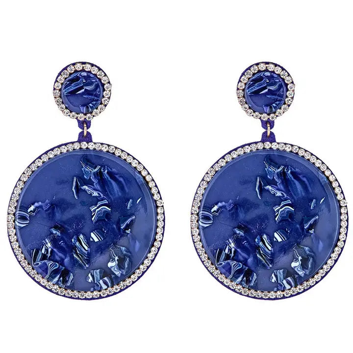 Blue Cassandra Earrings