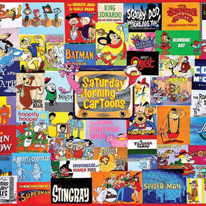 Saturday Morning Cartoons (1481Pz) - 1000 Piece Jigsaw Puzzle