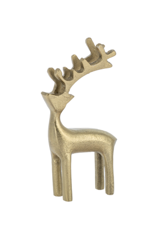 Small Gold Standing Deer