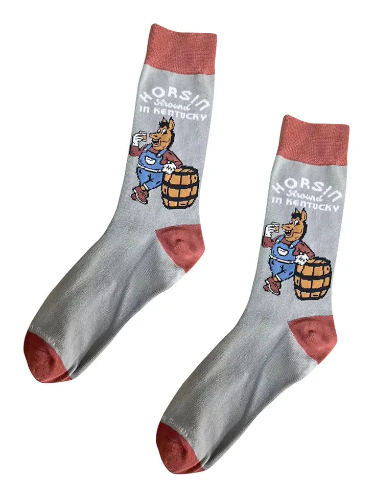 Barrel Down South Socks - Bourbon