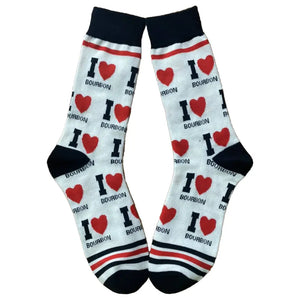I Love Bourbon Men's Socks