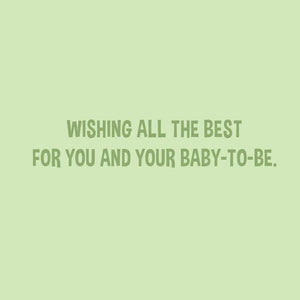 Daisy Baby Card
