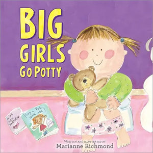 Big Girls Go Potty Children's Book