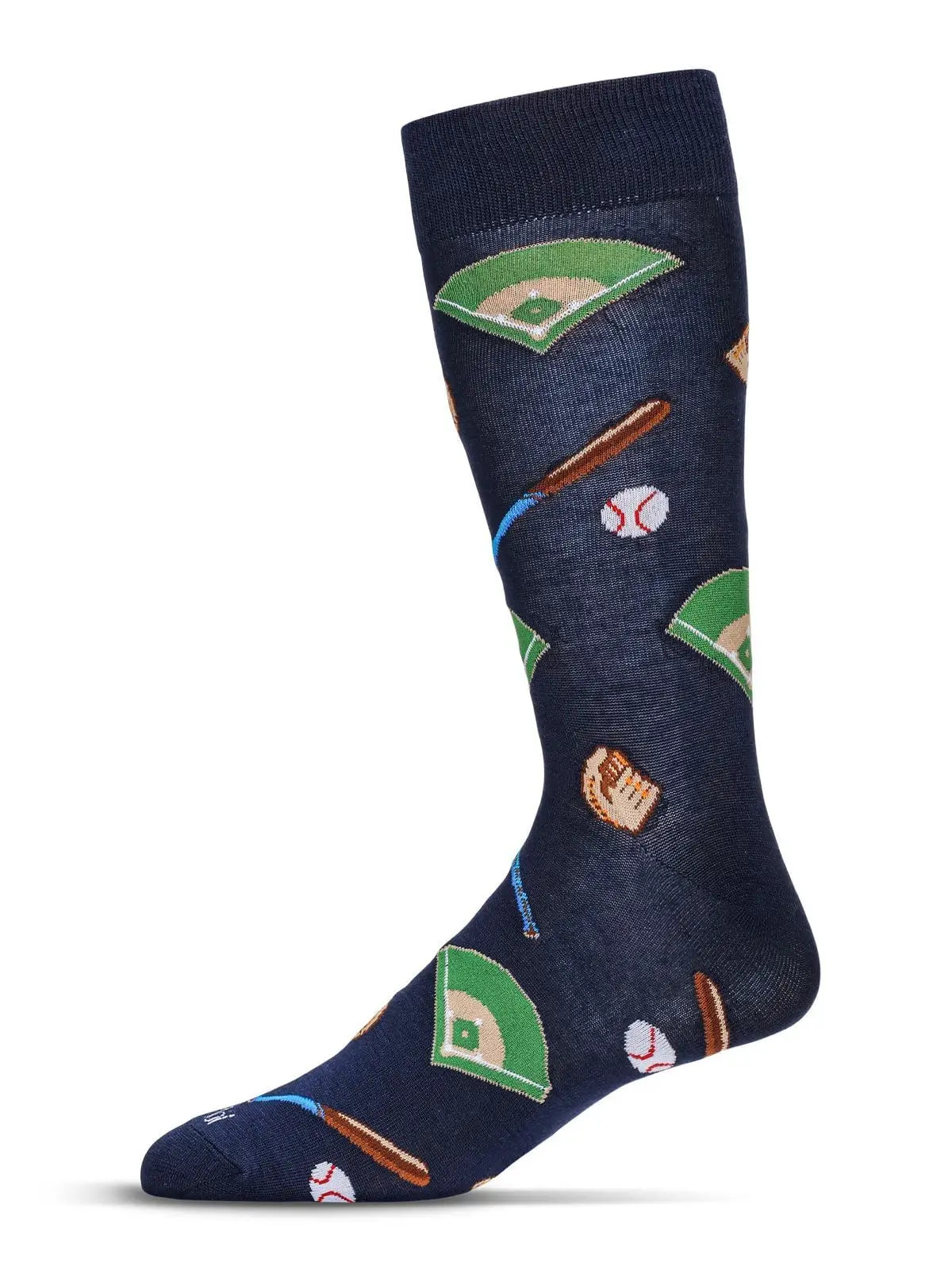 Men's Baseball Bamboo Crew Socks