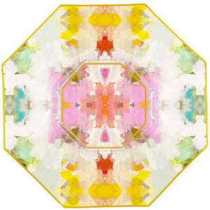 Laura Park Giverny Decoupage Glass Plate
