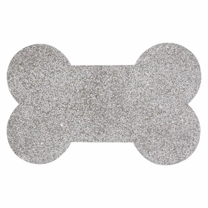 Rhinestone Dog Bone Placemat