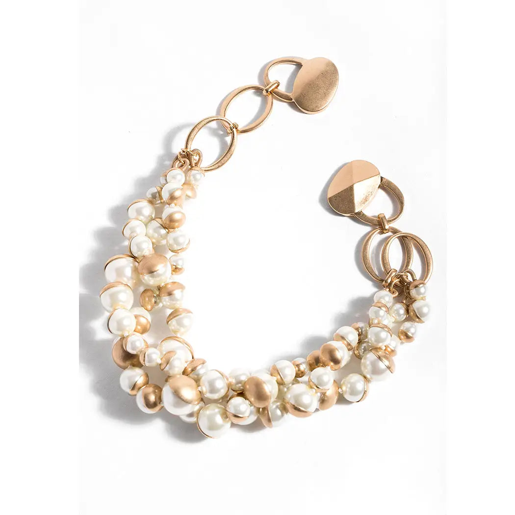 Half Moon Pearl Necklace