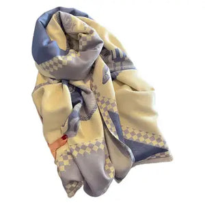 Horse Acrylic Cashmere Scarf