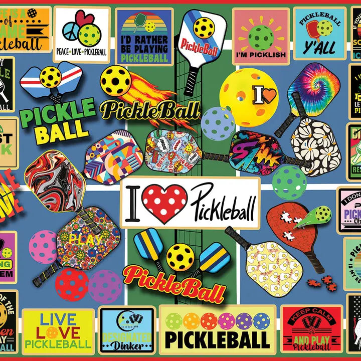 Pickleball - 1000 Piece Jigsaw Puzzle