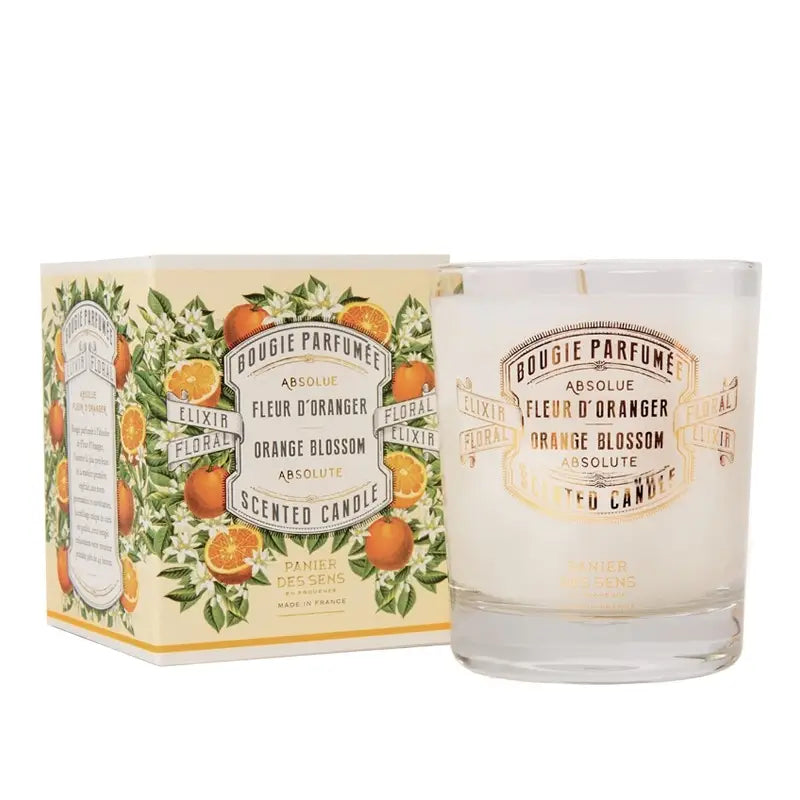 Orange Blossom Scented Candle