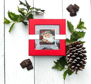 Santa Edition of Fleur de Sel Pecan Toffee