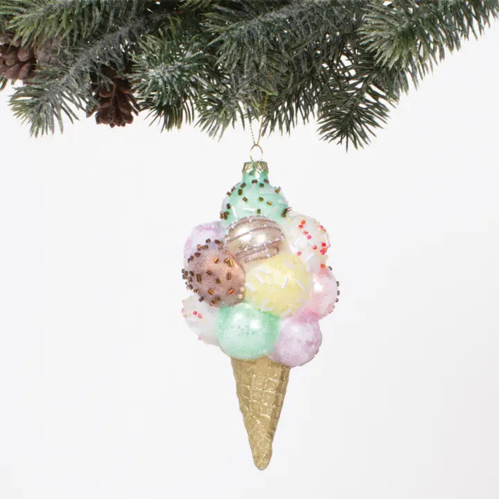 Gelato Glass Ornament