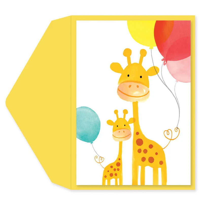 Giraffes Gymboree Baby Card