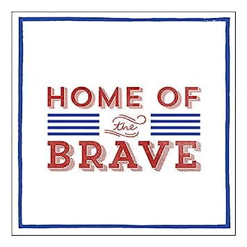 Home of the Brave Cocktail Napkins