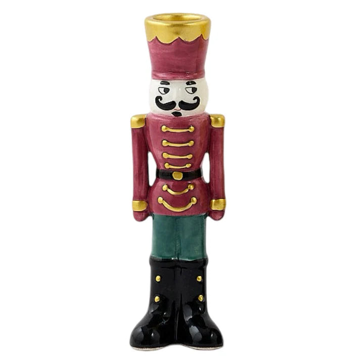 Nutcracker Candle Holder