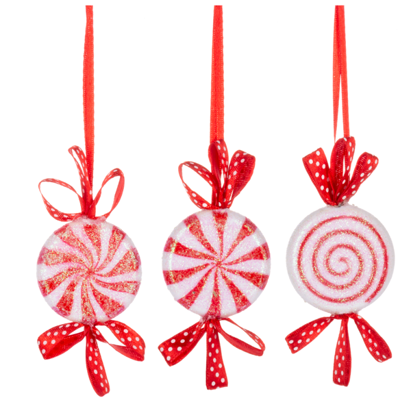 Peppermint Candy Ornaments