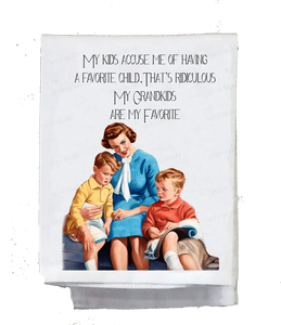 Sassy Girl, My kids accuse me having a favorite child