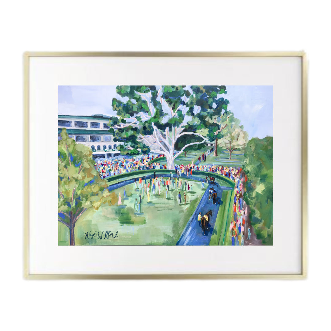 "The Paddock" (Print) 11X14