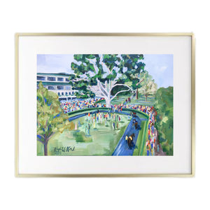 "The Paddock" (Print) 11X14