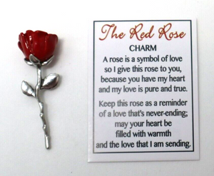 Red Rose Charm