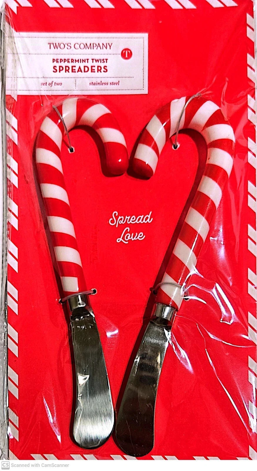 peppermint twist spreaders Stainless Steel