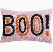 Peking Handicraft Boo Halloween Hook PIllow