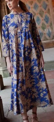 Ibiza Tunic Blue Floral