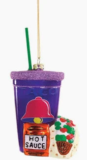 Fast Food "Taco Bell" Inspired Ornament