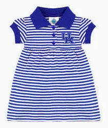 Kentucky Wildcats Striped Gameday Dress w/Bloomer