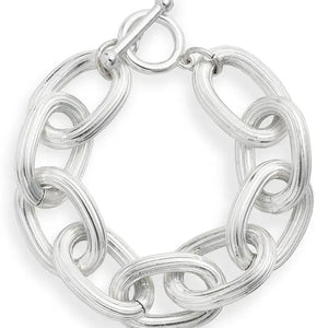 Layering Chain Bracelet - Silver