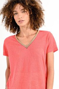 V-NECK TEE