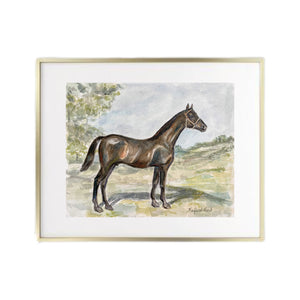"Vintage Black Beauty" (PRINT) 8X10