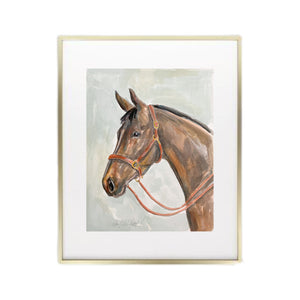 "Vintage Horse Head" (PRINT) 11X14