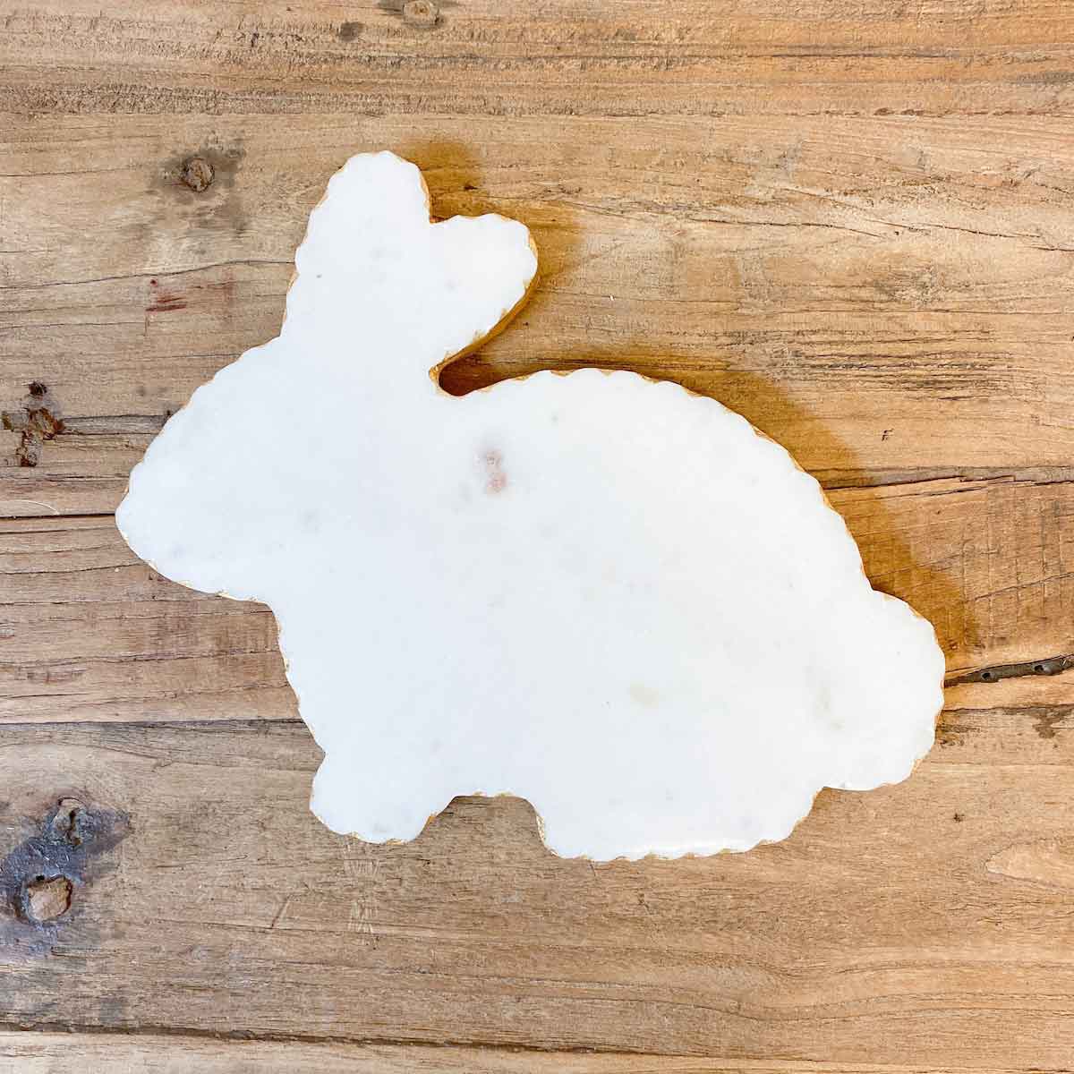 Bunny Shaped Marble Serving Board