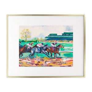 Kayla Weber "At The Races" Art