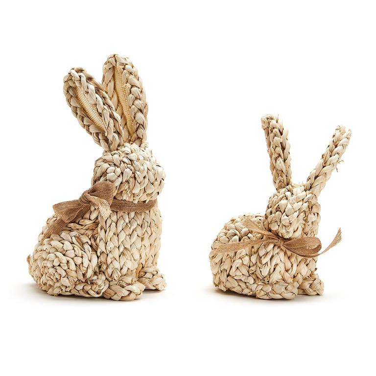 Woven Seagrass Bunny - 2 Sizes