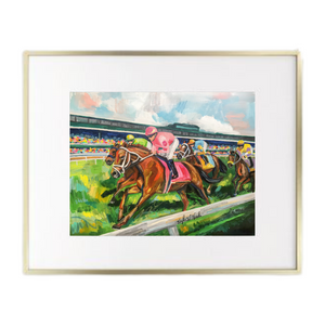Kayla Weber "At The Races" Art