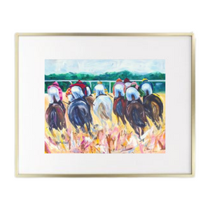 Kayla Weber "At The Races" Art