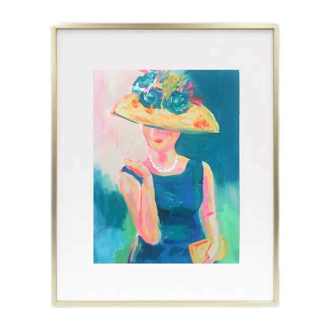 Kayla Weber "At The Races" Art