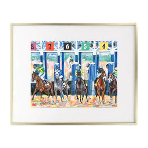Kayla Weber "At The Races" Art