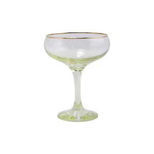 Vietri Coupe Champagne Glass Collection