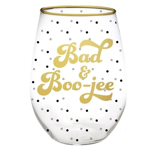 Wine Glass "Bad & Boo-jee