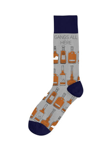 Barrel Down South Socks - Bourbon