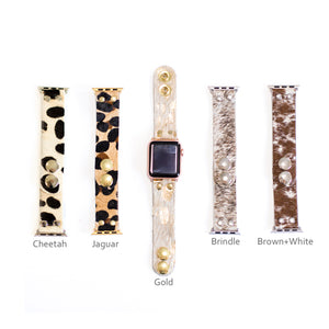 Cowhide Apple Watch Band by Beaudin