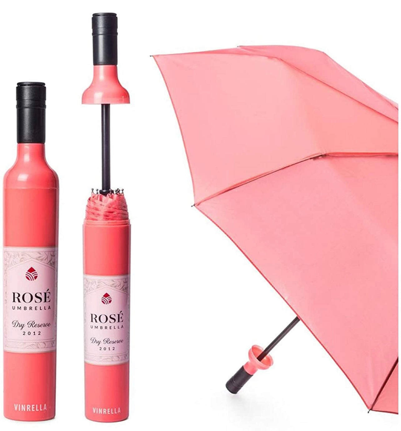 Umbrella in a Bottle, available in multiple different colors and styles